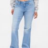 Jeansy Curvy Low Rise, długie i obcisłe