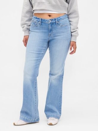 Jeansy Curvy Low Rise, długie i obcisłe