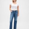 Jeansy Curvy Low Rise, długie i obcisłe