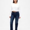 Jeansy Curvy Low Rise z lat 90., obcisłe, proste