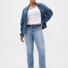 Jeansy Curvy Low Rise z lat 90., obcisłe, proste