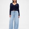 Jeansy Curvy Mid Rise UltraSoft Baggy
