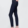 Jeansy True Skinny o średnim stanie