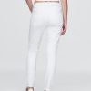 Jeansy True Skinny o średnim stanie