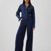 Jeansy UltraSoft Baggy o średnim stanie