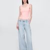 Jeansy UltraSoft Baggy o średnim stanie