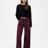 Jeansy UltraSoft Baggy o średnim stanie