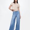 Jeansy UltraSoft Baggy o średnim stanie