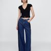 Jeansy UltraSoft Baggy o średnim stanie Jeansy UltraSoft Baggy o średnim stanie
