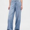 Jeansy UltraSoft Baggy o średnim stanie