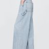 Jeansy UltraSoft Baggy o średnim stanie