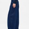 Jeansy UltraSoft Baggy o średnim stanie