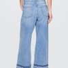 Jeansy UltraSoft Baggy o średnim stanie