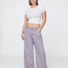 Jeansy UltraSoft Baggy o średnim stanie