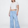 Jeansy UltraSoft Baggy o średnim stanie