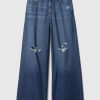 Jeansy UltraSoft Baggy o średnim stanie