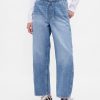 Jeansy UltraSoft Barrel z wysokim stanem