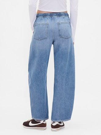 Jeansy UltraSoft Barrel z wysokim stanem