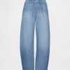 Jeansy UltraSoft Barrel z wysokim stanem