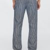 Jeansy UltraSoft Denim Stripe Straight Carpenter
