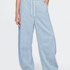 Jeansy UltraSoft Denim w paski z podkowami i średnim stanem
