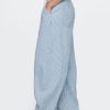 Jeansy UltraSoft Denim w paski z podkowami i średnim stanem