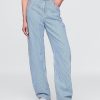 Jeansy UltraSoft Denim w paski z wysokim stanem