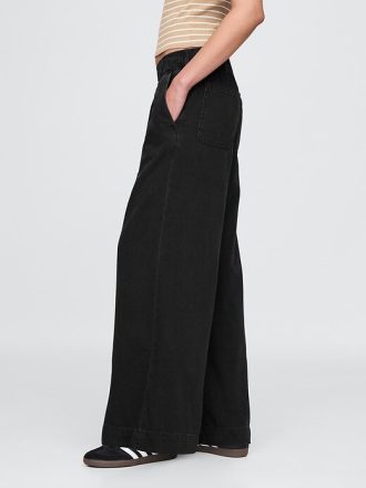 Jeansy UltraSoft Easy Baggy o średnim stanie