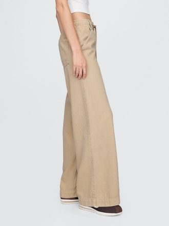Jeansy UltraSoft Easy Baggy o średnim stanie