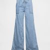 Jeansy UltraSoft Easy Baggy o średnim stanie Jeansy UltraSoft Easy Baggy o średnim stanie
