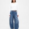 Jeansy UltraSoft Easy Horseshoe o średnim stanie