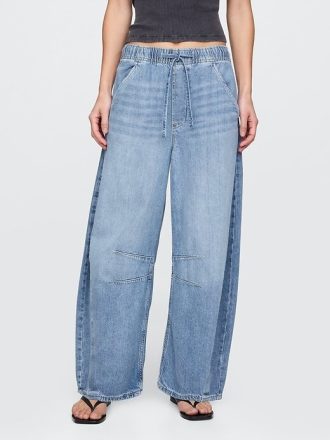Jeansy UltraSoft Easy Horseshoe o średnim stanie