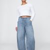 Jeansy UltraSoft Easy Horseshoe o średnim stanie