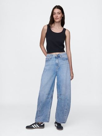 Jeansy UltraSoft Horseshoe z wysokim stanem
