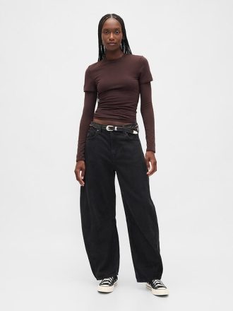 Jeansy UltraSoft Horseshoe z wysokim stanem