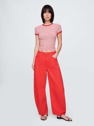 Jeansy UltraSoft Horseshoe z wysokim stanem