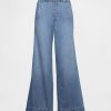 Jeansy UltraSoft z plisami i średnim stanem, luźne, proste Jeansy UltraSoft z plisami i średnim stanem, luźne, proste