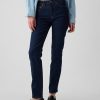 Jeansy vintage slim ze średnim stanem Jeansy vintage slim ze średnim stanem