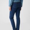 Jeansy vintage slim ze średnim stanem Jeansy vintage slim ze średnim stanem
