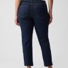 Jeansy vintage slim ze średnim stanem Jeansy vintage slim ze średnim stanem