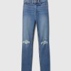 Jeansy vintage z wysokim stanem i obcisłym krojem Jeansy vintage z wysokim stanem i obcisłym krojem