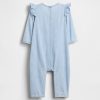 Jednoczęściowy strój kąpielowy Baby Denim z kieszonką w kształcie serca
