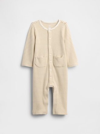 Jednoczęściowy ubranko dla niemowląt Baby Softspun Bear Pocket