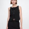Kamizelka BiStretch Boatneck Crop Vest Kamizelka BiStretch Boatneck Crop Vest