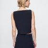 Kamizelka BiStretch Boatneck Crop Vest