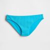 Klasyczny dół od bikini z prążkowanymi wstawkami