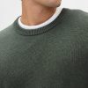 Klasyczny sweter z okrągłym dekoltem