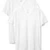 Klasyczny T-shirt z dekoltem w serek (2 sztuki)