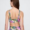 Kolorowy top bikini typu bandeau Kolorowy top bikini typu bandeau