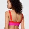 Kolorowy top bikini typu bandeau Kolorowy top bikini typu bandeau